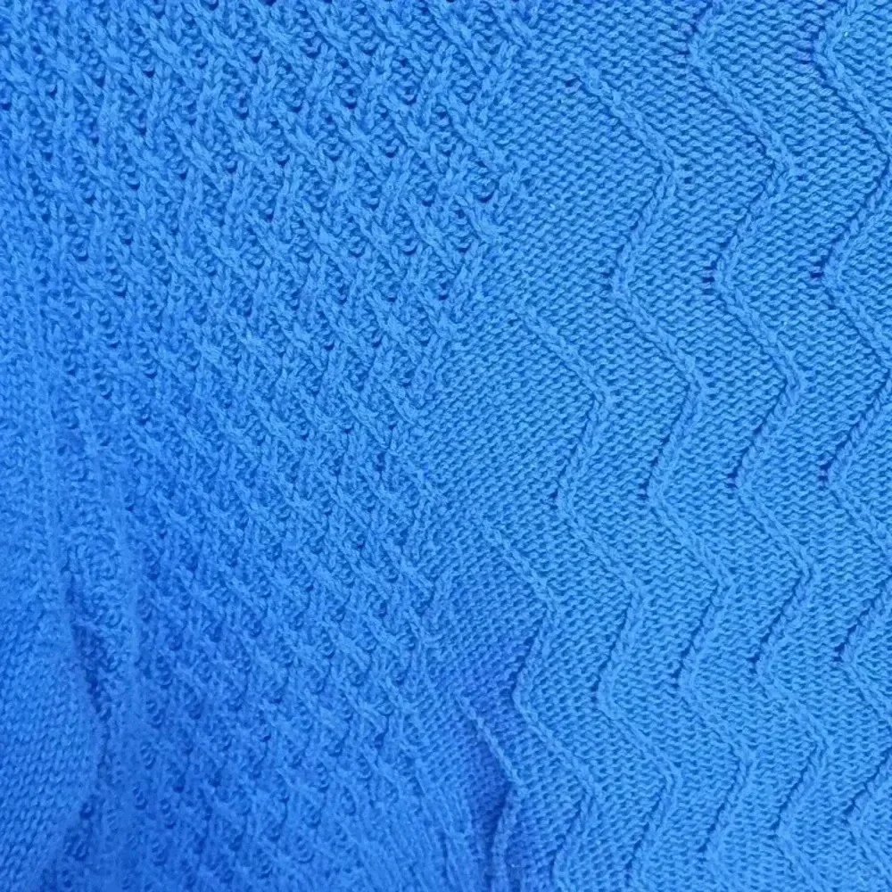 Christopher and Banks Cobalt blue  novelty knit sweater sz XL - Picture 3 of 7